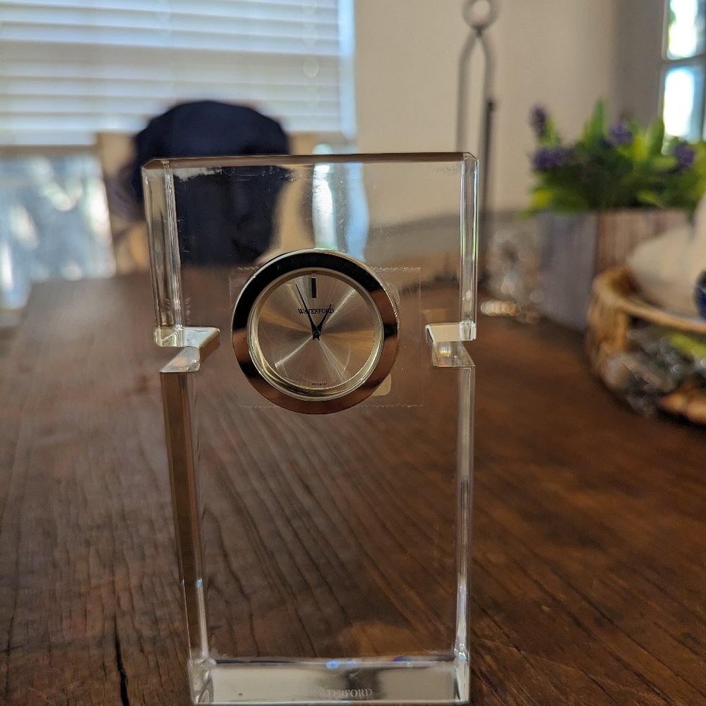 Waterford Crystal With Seiko Clock